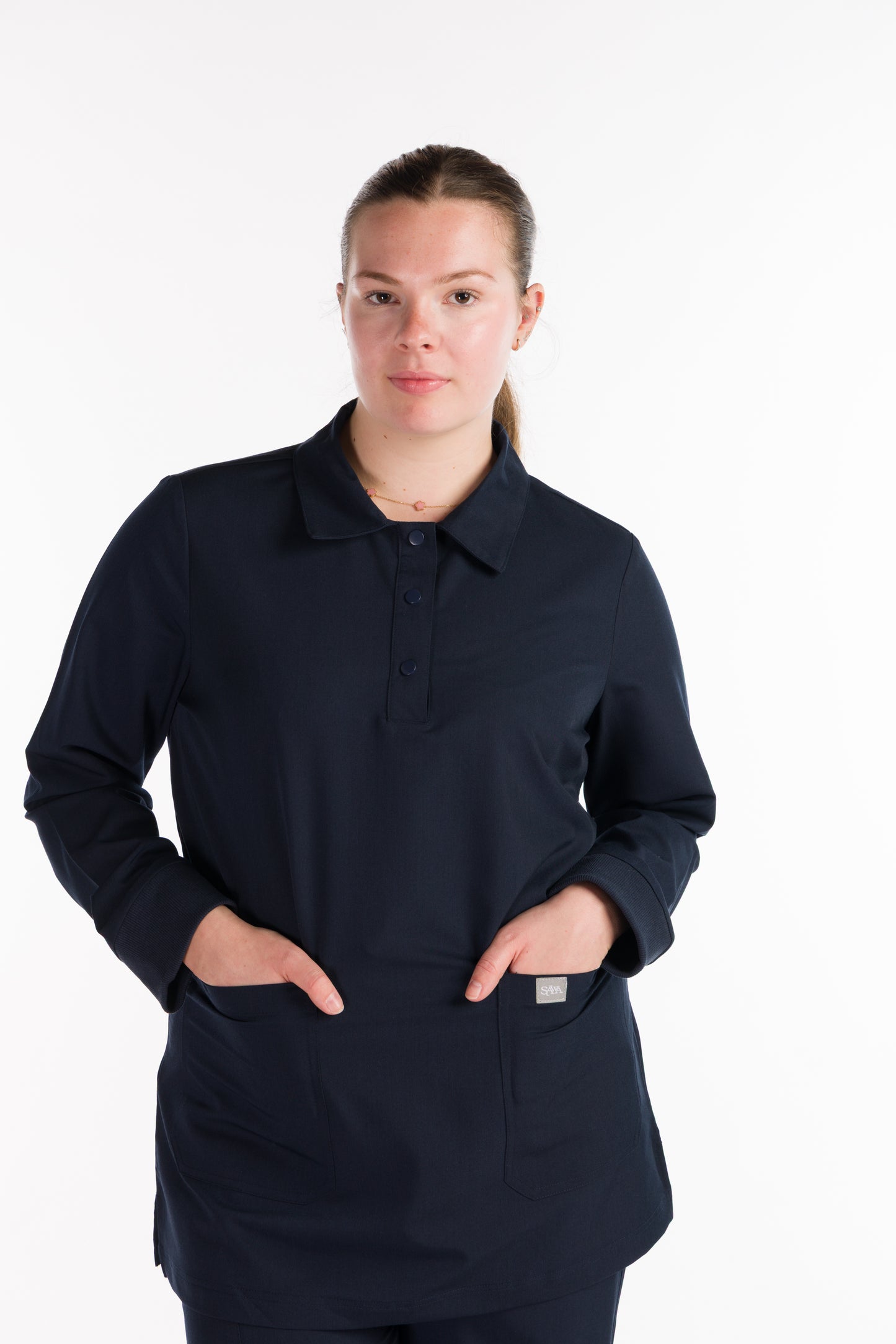 Women’s Deep Ocean Blue Scrubs Set