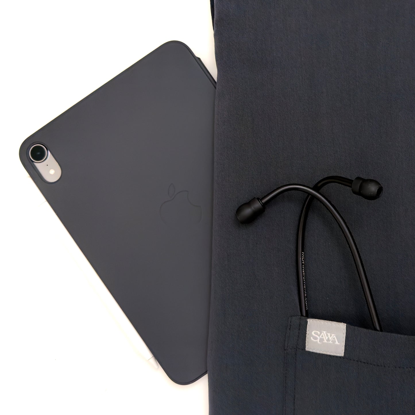 Women’s Smokey Grey Scrubs Set